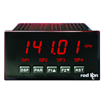 Red Lion Controls PAXH0000 AC Current & AC Voltage True-RMS Meter w/Red LED Display & ACV Power