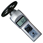 Shimpo Instruments DT-105A-S12 Handheld Contact Tachometer w/LCD Display & 12" Wheel
