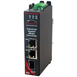 Sixnet SLX-3EG-1SFP Unmanaged Media Converter - 3 Port 