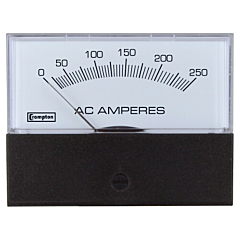 Crompton Instruments 362/363/364 Challenger Analog Panel Meters - AC Ammeters