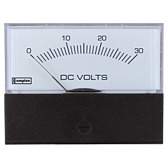 Crompton Instruments 362/363/364 Challenger Analog Panel Meters - DC Volt Meters