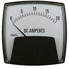 Crompton Instruments 012/013 Saxon Analog Panel Meters - DC Ammeters