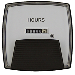 Crompton Instruments 012/013 Saxon Analog Panel Meters - Elapsed Time Meters
