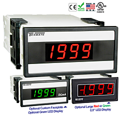 Texmate DX-35-DCA Lynx Panel Meter 20/50/100/200mV DC Full Scale