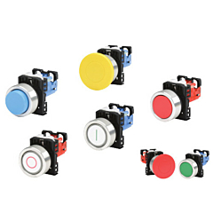 Fuji Electric AR22 22mm Pushbutton Switches