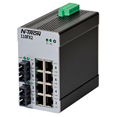 N-Tron 110FX2 Unmanaged Ethernet Switch