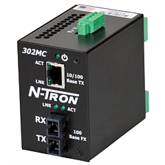 N-Tron 302MC-N Unmanaged Media Converter w/Monitoring