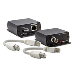 Triplett POC-300M PoE (Power over Ethernet) Extender w/ Coaxial Cable