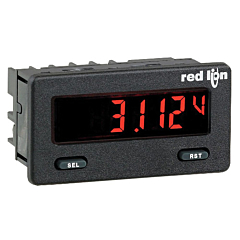 Red Lion Controls CUB5PB00 5-Digit Process Meter w/Red-Green Backlight Display