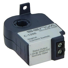 Senva C-1200 Fixed Solid-Core Mini AC Current Transducer - 0-50ACA/0-30AC/DCV