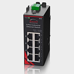 Sixnet SLX-8ES-6 Multimode Unmanaged Ethernet Switch - 8 Port