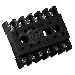 Time Mark Corp. 51015601 12-Pin Surface or DIN-Rail Socket