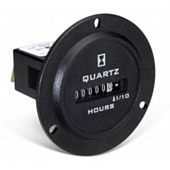 Trumeter 722-0004 Elapsed Time Meter - 6-Digit, 90-264 ACV, Non-Resettable, Hours