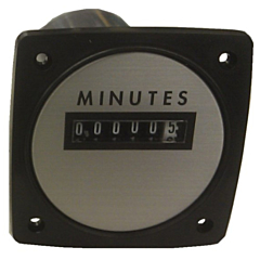 Yokogawa 240714AAAD - Elapsed Time Meter - 3.5", 6-Digit, 120V, Resettable - Minutes