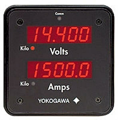 Yokogawa 2492 Power Series Plus - Dual Function Digital Switchboard Meter - AC Volts / Amp