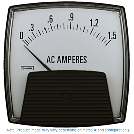 Details about   08VA TYPE 077 Crompton Instruments A-C Amperes Panel Meter 