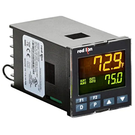 Red Lion Controls PXU PID Controller - Temp/Process, 1/16 DIN Ram Meter