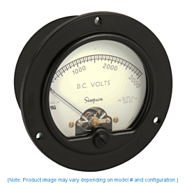 Sifam Tinsley Smart Look Analog Panel Meter - DC Volt Meters Ram