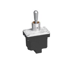 Honeywell 2NT1-7 Toggle Switch DPDT, 2-Pole, 3-Position w/Screw Termination