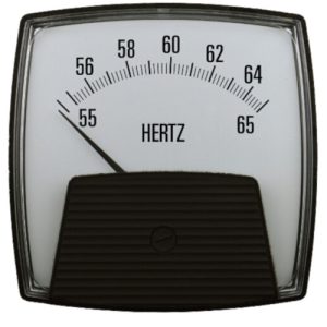 Crompton Instruments 012/013 Saxon Analog Panel Meters - Frequency Meters