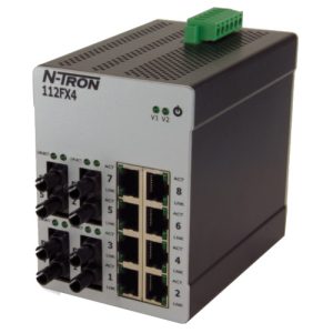 N-Tron 112FXE4 Series Unmanaged Singlemode Ethernet Switch - 12 Port