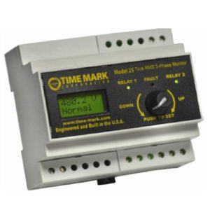 Time Mark Corp. Model 25 True-RMS 3-Phase Power Monitor w/Display