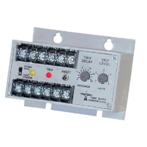 Time Mark Corp. Model A2732 Single-Phase Current Monitor - DPDT, 1-5A, 24VAC w/Adjustable Trip Point
