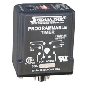 Time Mark Corp. Model 300-L Programmable Multi-function Time Delay Relay - SPDT, 0.15S-64M, 10-28 AC/DCV