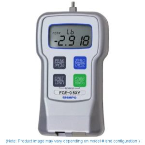 Shimpo Instruments FGE-1XY Digital Force Gauge - 1 lb (500 g) Force Capacity