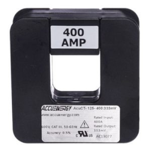 Accuenergy AcuCT-125-400:333 Split-Core Current Transformer - 400A:333mV Ratio