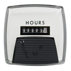 Weschler Instruments 240211AAAB - Elapsed Time Meter - 2.5", 6-Digit, 120V, Non-resettable - Hours