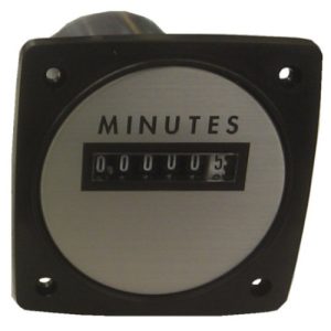 Weschler Instruments 240614AAAD - Elapsed Time Meter - 2.5", 6-Digit, 120V, Resettable - Minutes