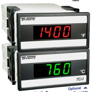 Texmate DX-35-TC-JC Thermocouple Temperature Meter 3 1/2 Digit with 0.56” or 0.8" LEDs